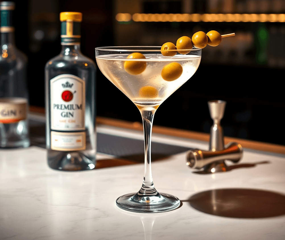 Best Gin for a Dirty Martini, Making a Classic Cocktail More Refined