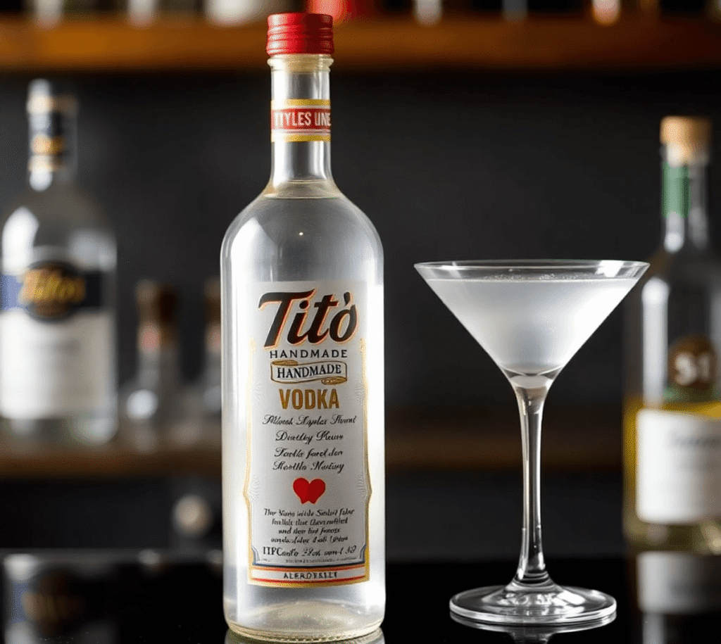 Best Vodka for Dirty Martini Titos Handmade Vodka