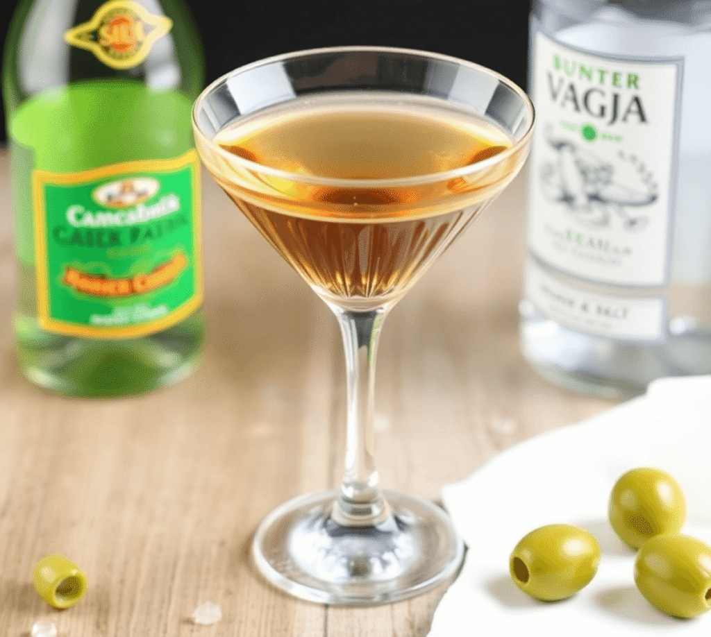 Dirty Vodka Martini Ingredients