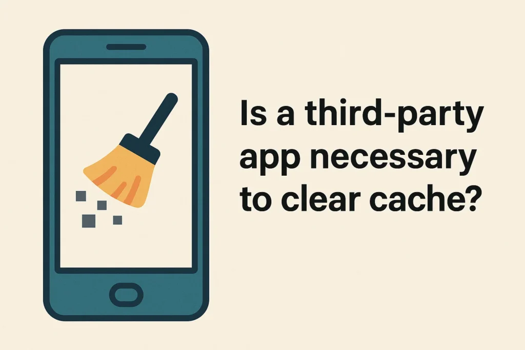 Is a Third-Party App Necessary to Clear Cache?