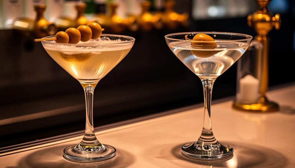 Shaken vs Stirred Dirty Martini